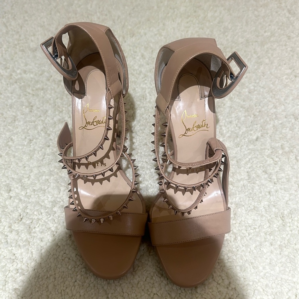 Choca Lux 120MM Leather Sandals